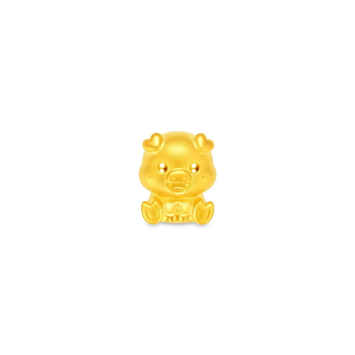 999 Gold charm