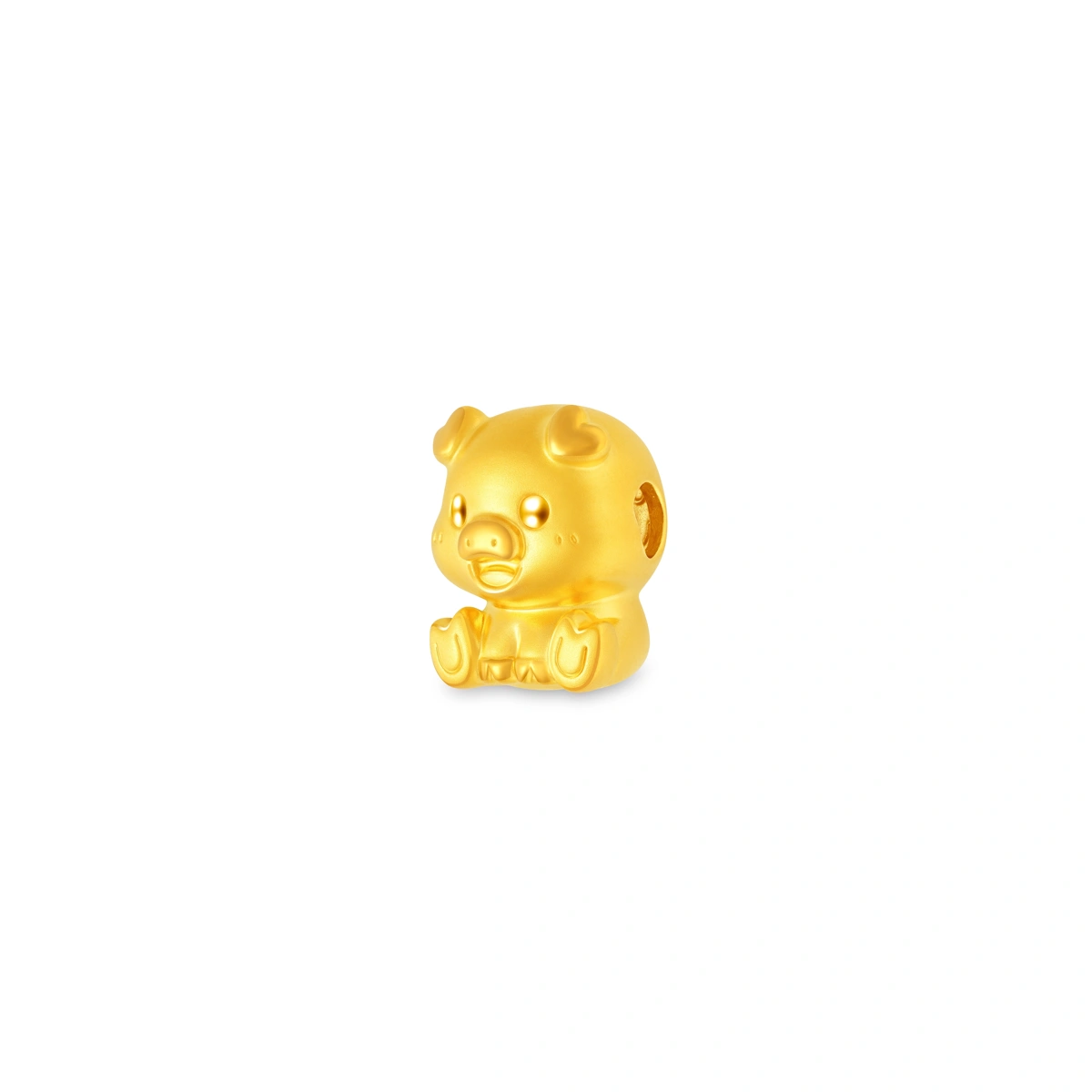999 Gold charm