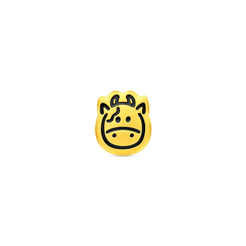 999 Gold charm