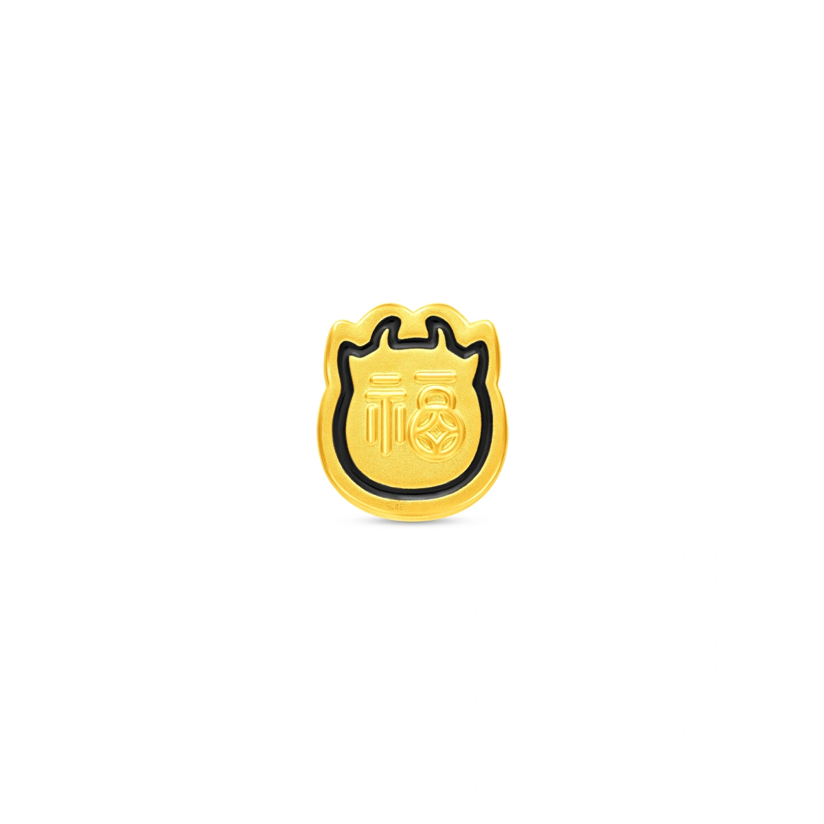 999 Gold charm