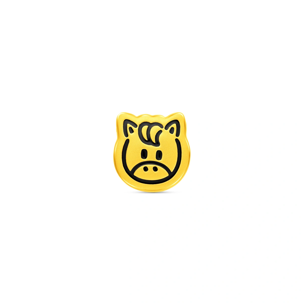 999 Gold charm