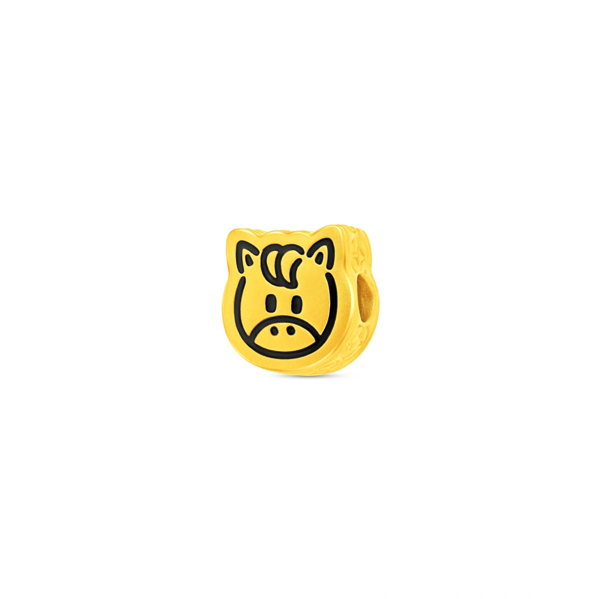 999 Gold charm