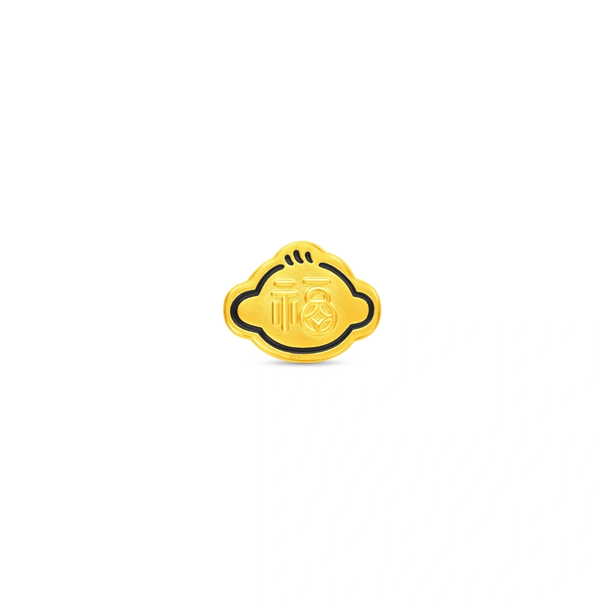 999 Gold charm