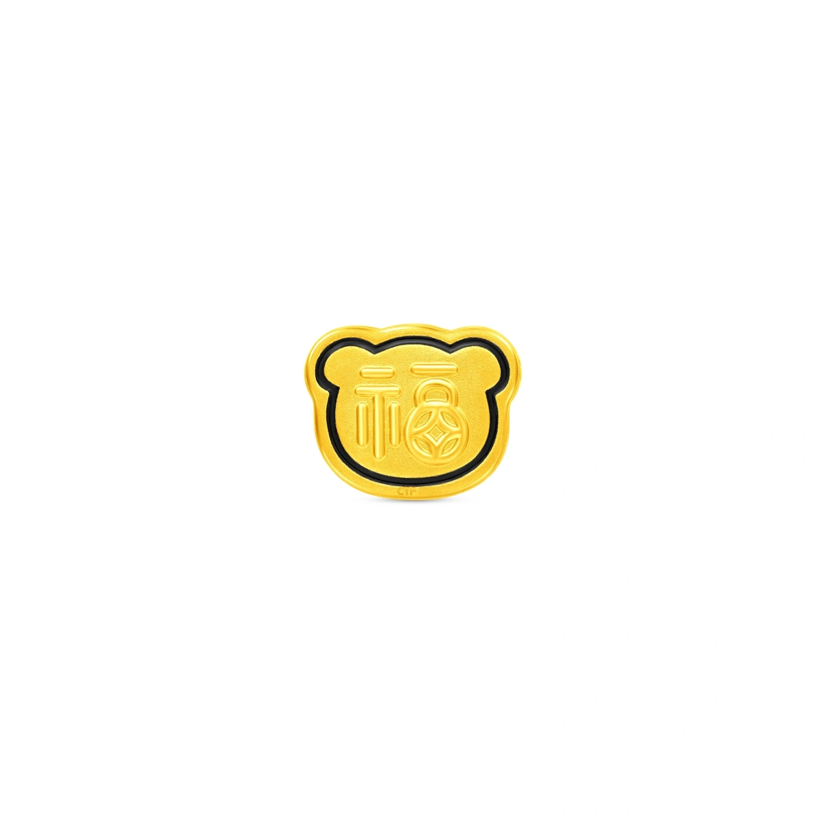 999 Gold charm
