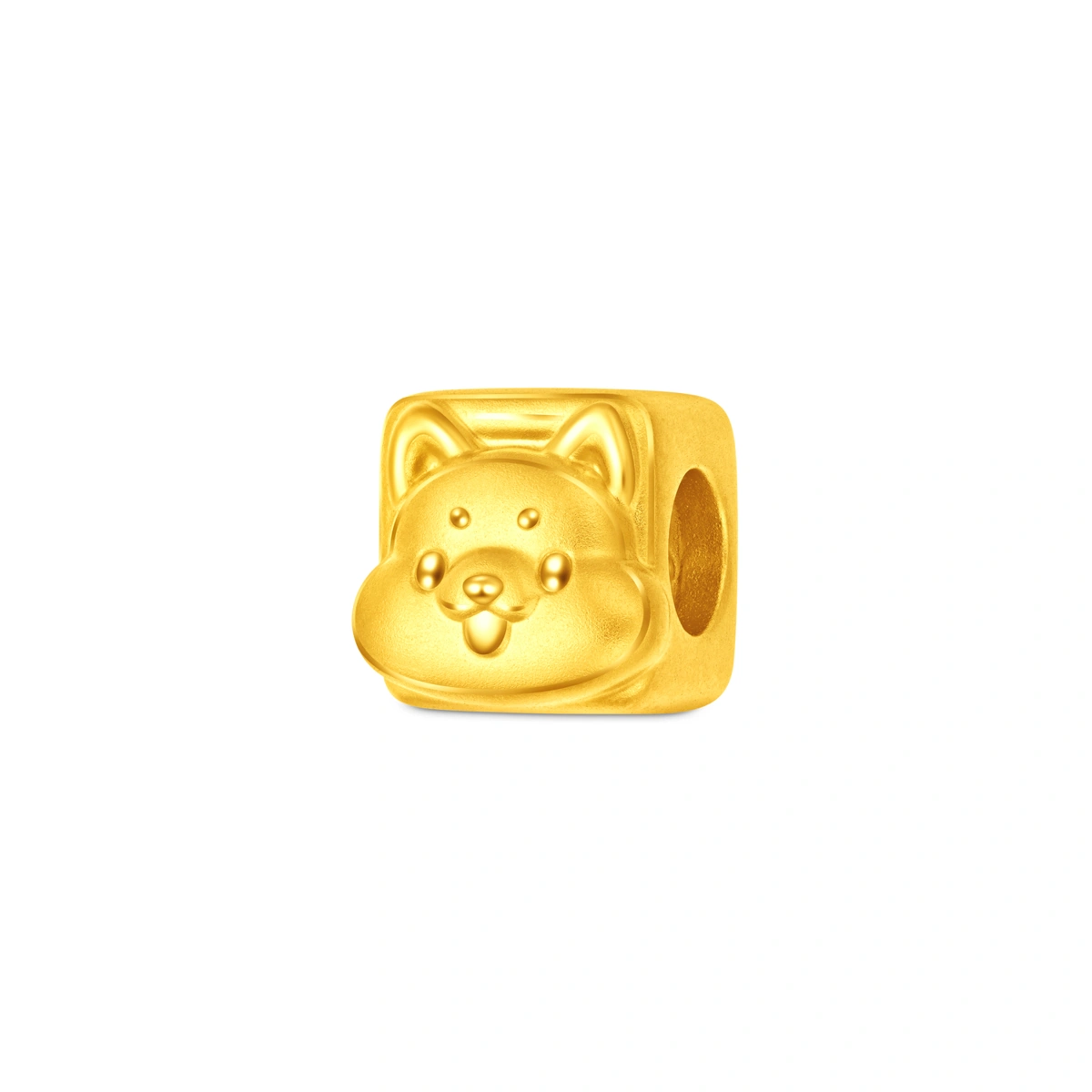 999 Gold charm