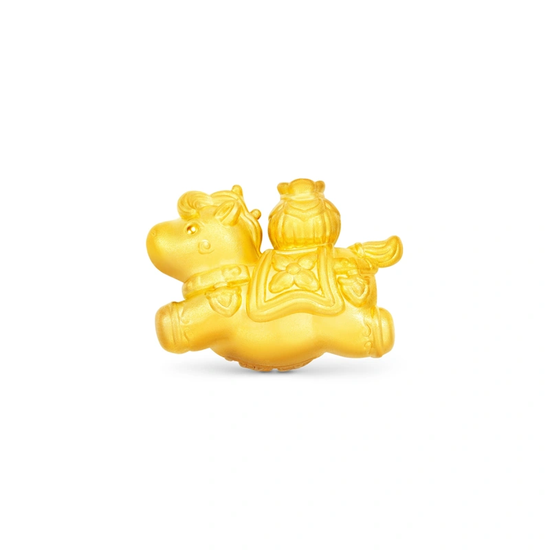 馬上有錢999足金工藝精品串飾