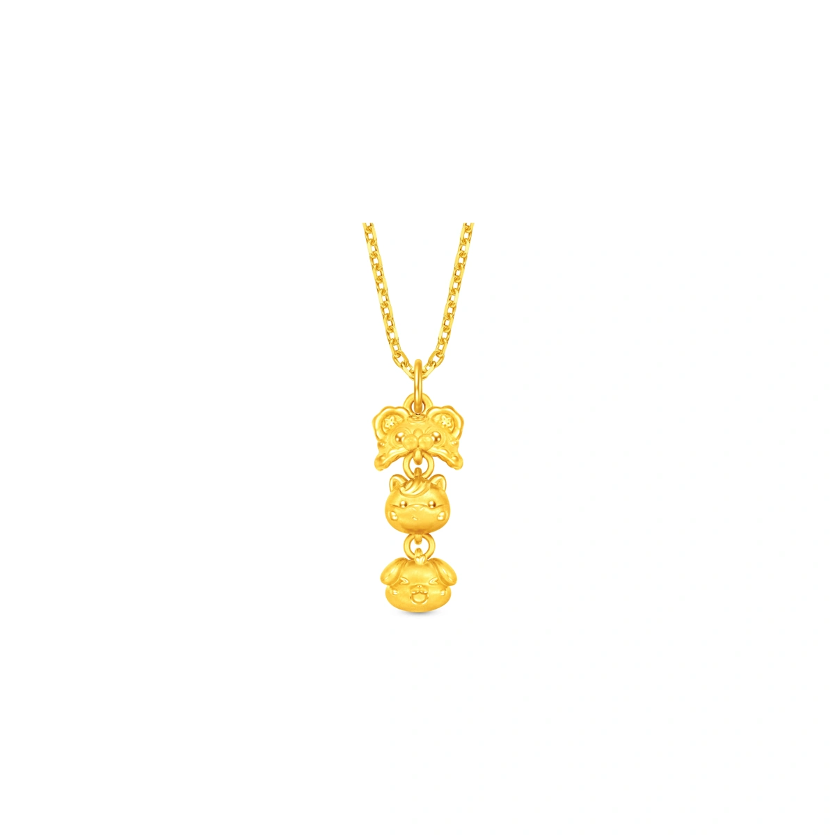 999 Gold pendant