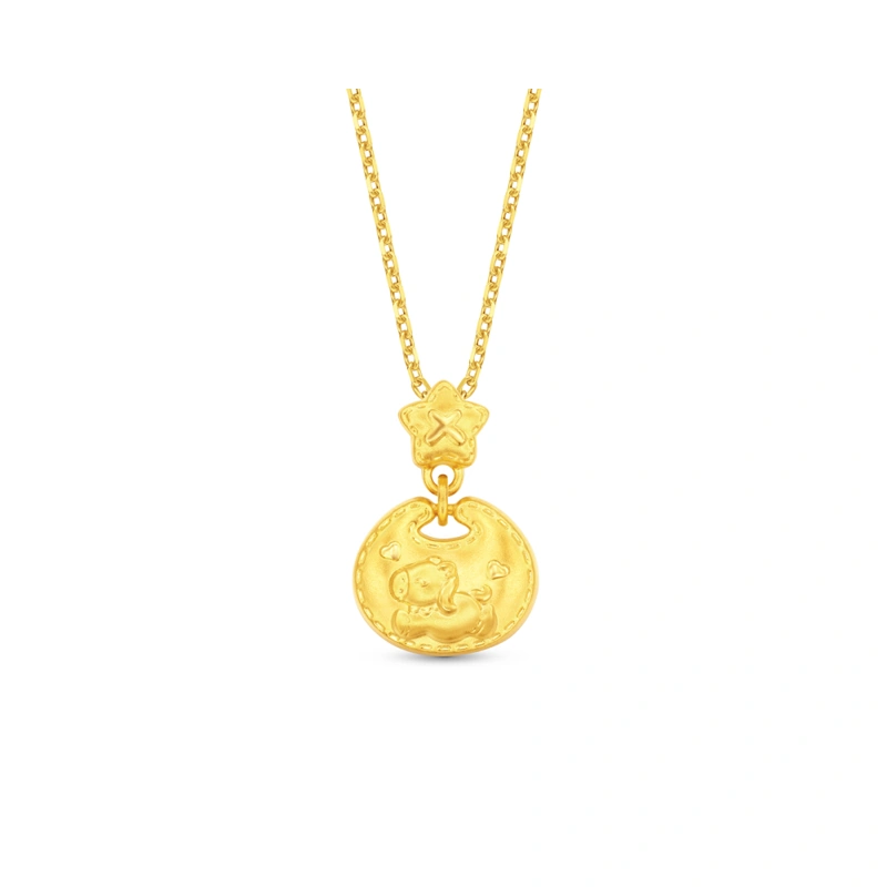 999足金工藝精品吊墜