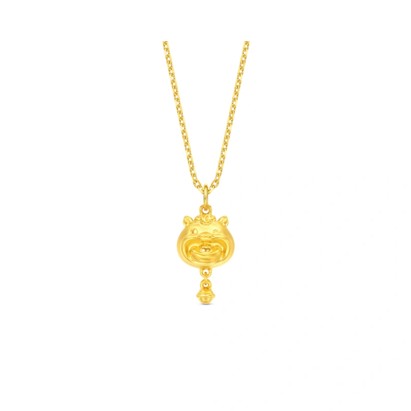 999 Gold pendant