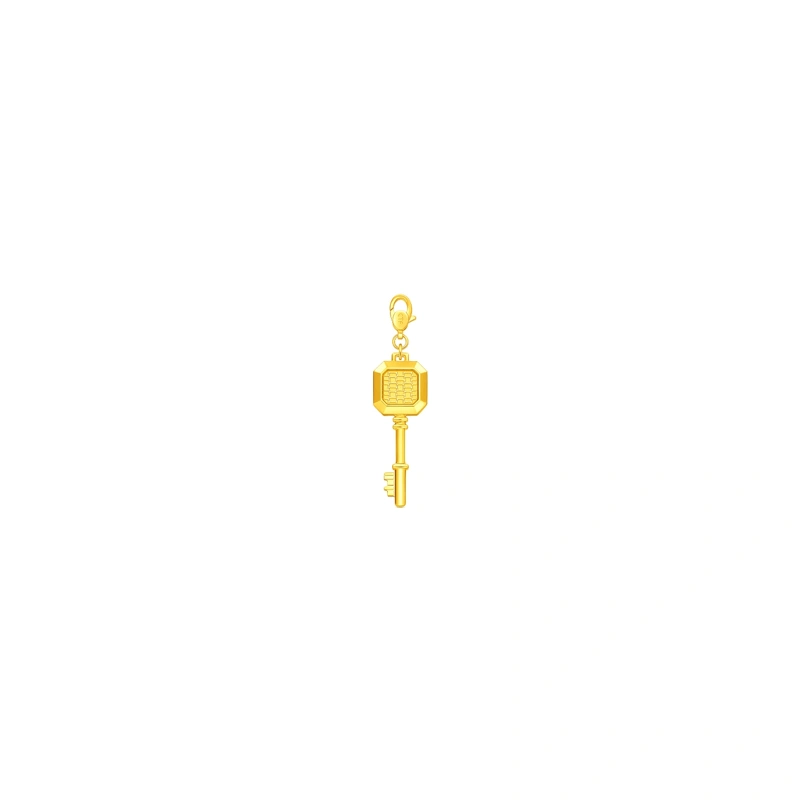 999 Gold pendant
