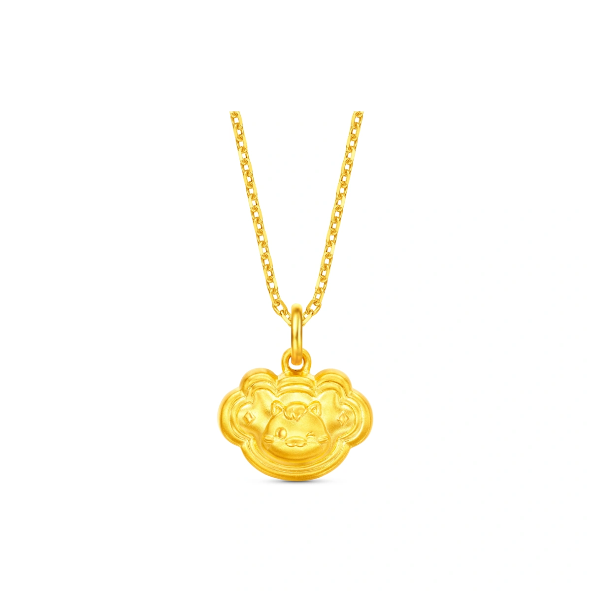 999 Gold pendant