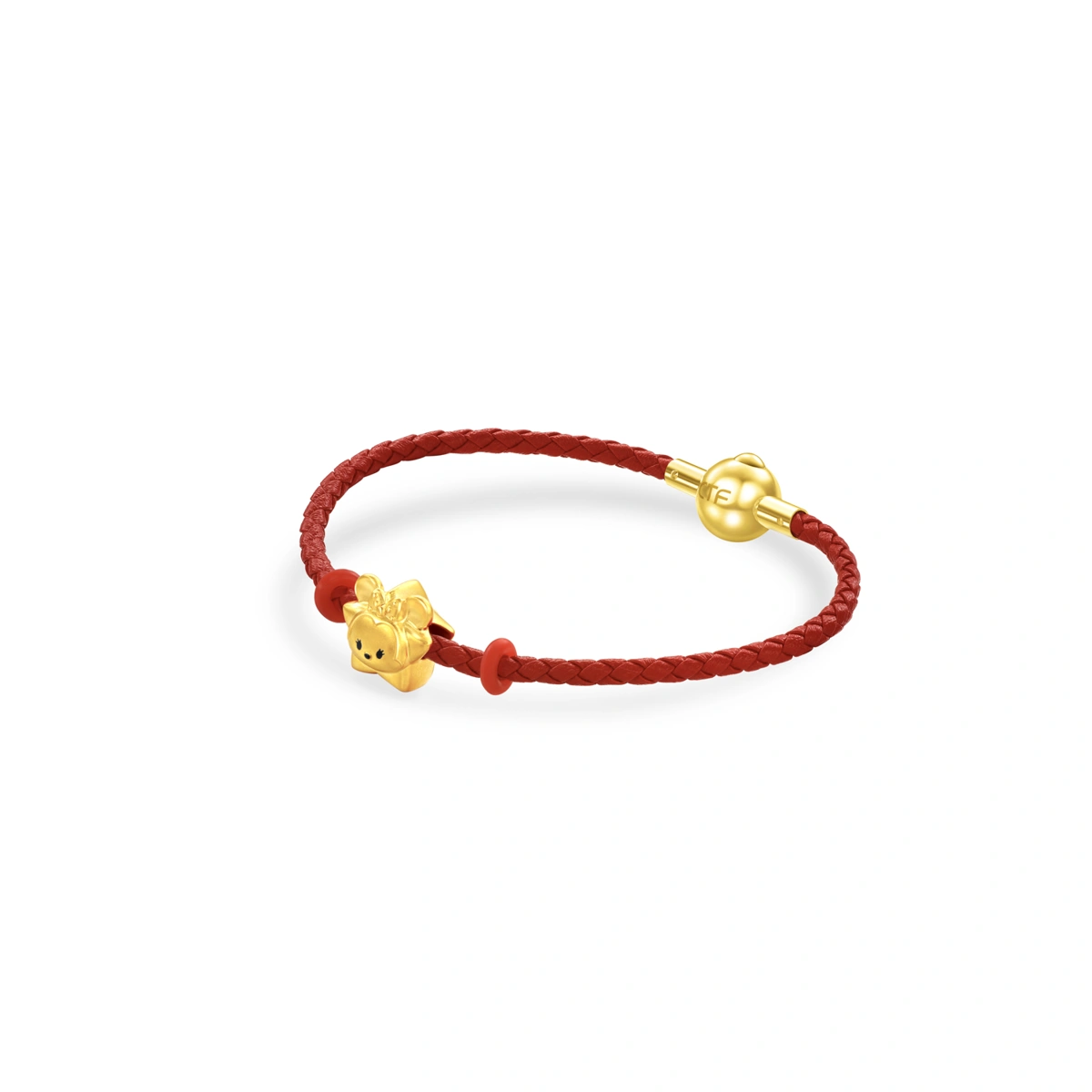 Minnie Mouse 999 Gold charm
