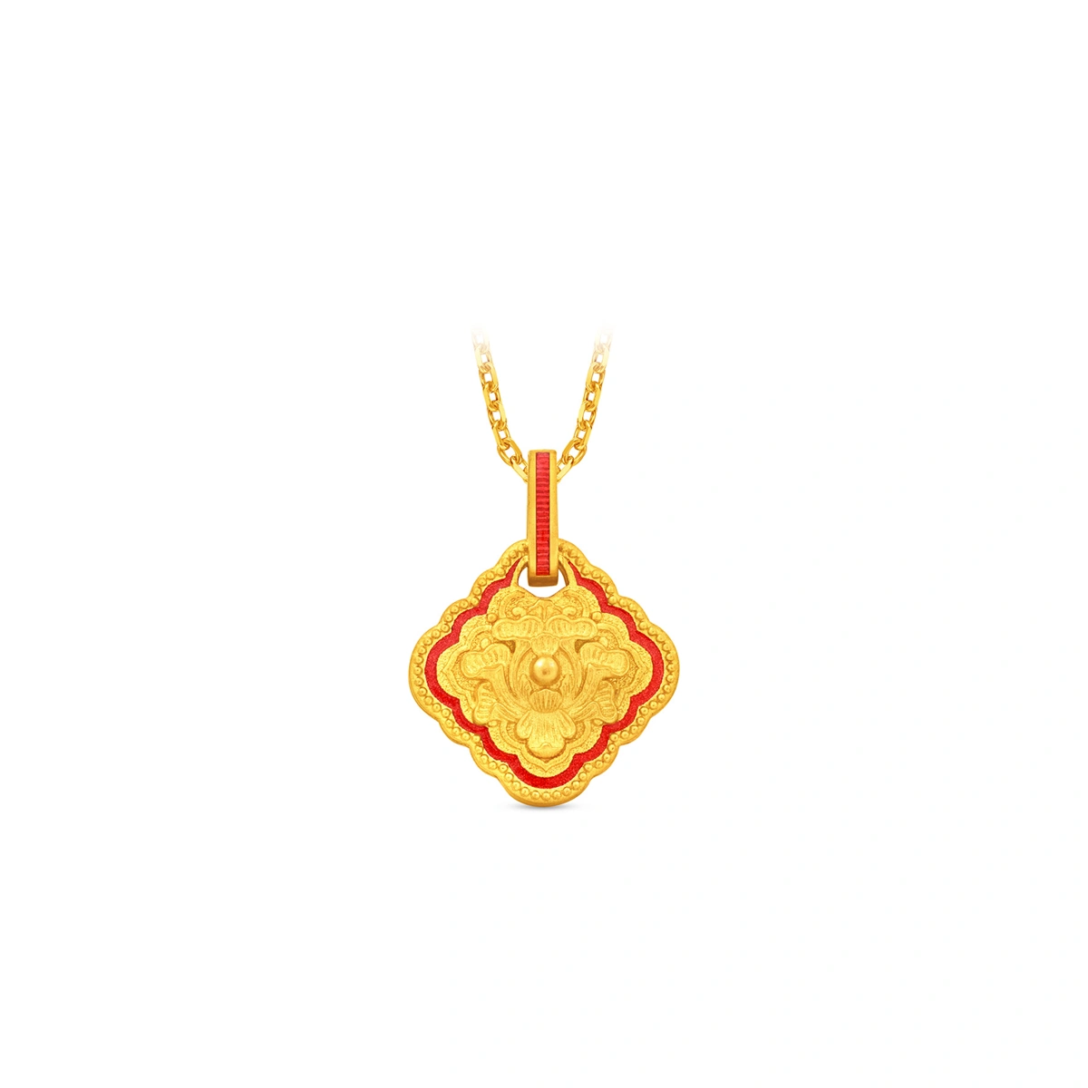 999 Gold pendant