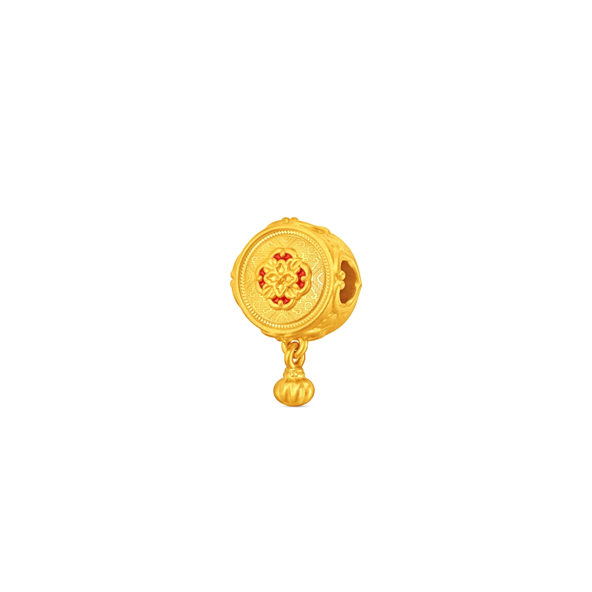 999 Gold charm