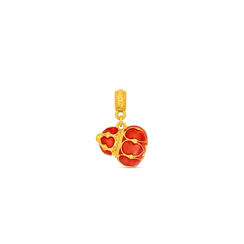 Gourd 999 Gold charm