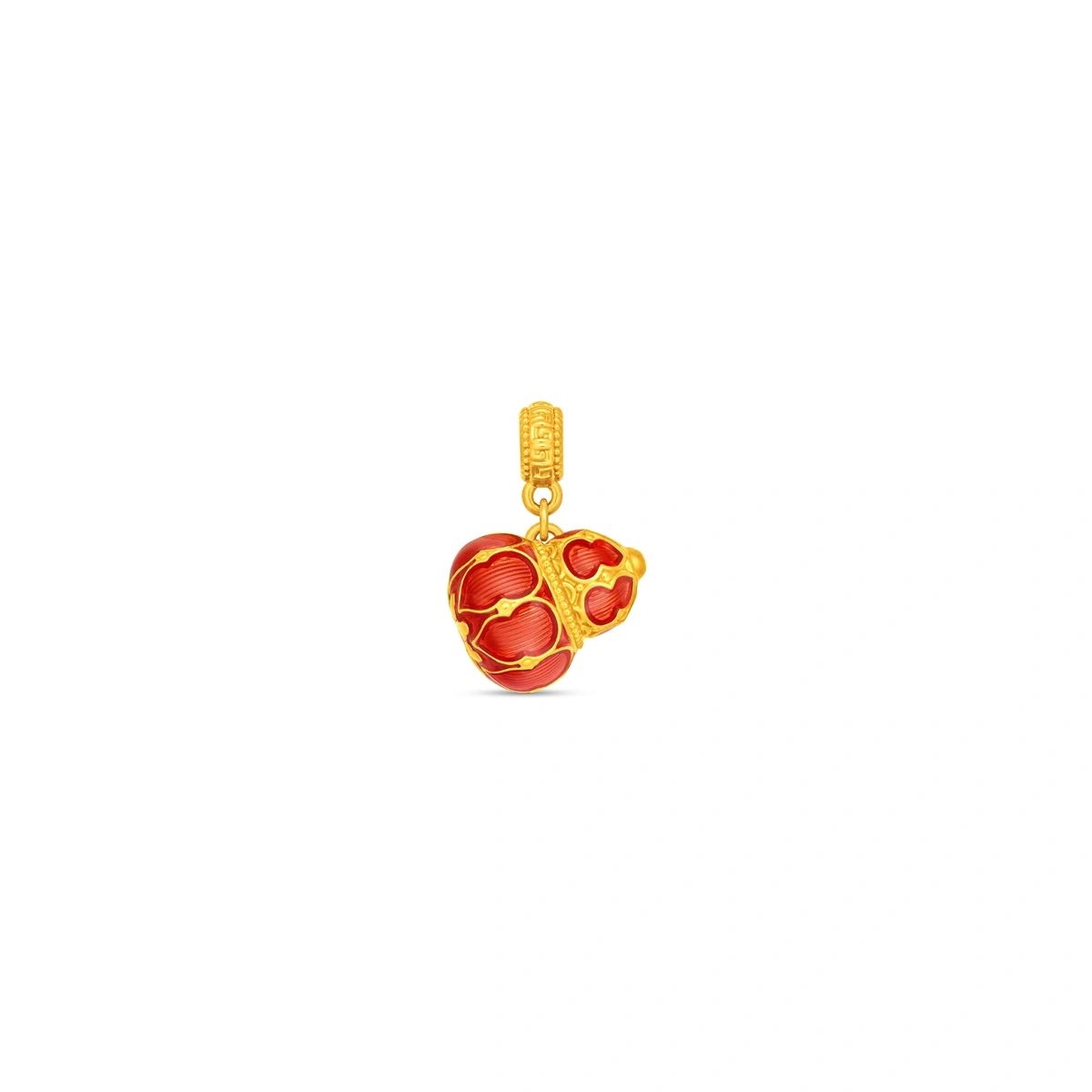 福祿葫蘆999足金工藝精品串飾