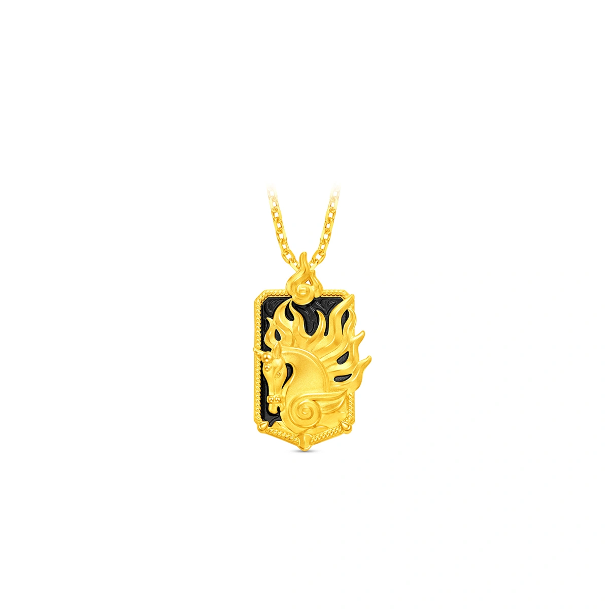 999 Gold pendant