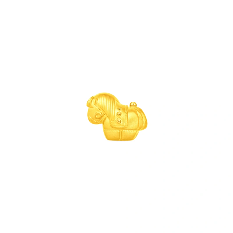 999 Gold charm
