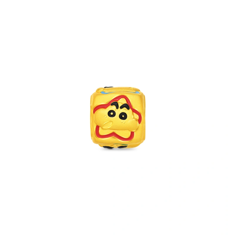 Shinchan Dice 999 Gold charm