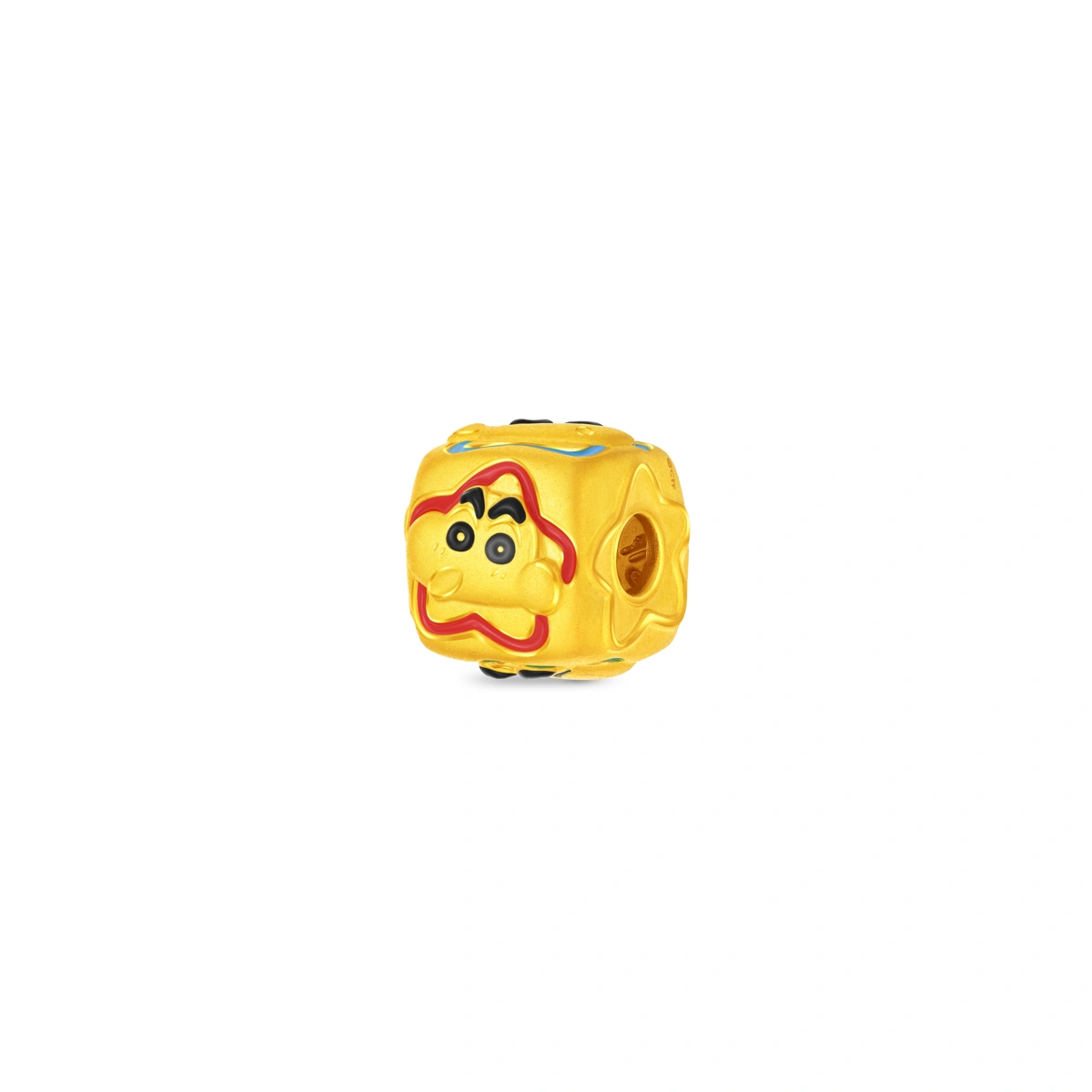 Shinchan Dice 999 Gold charm