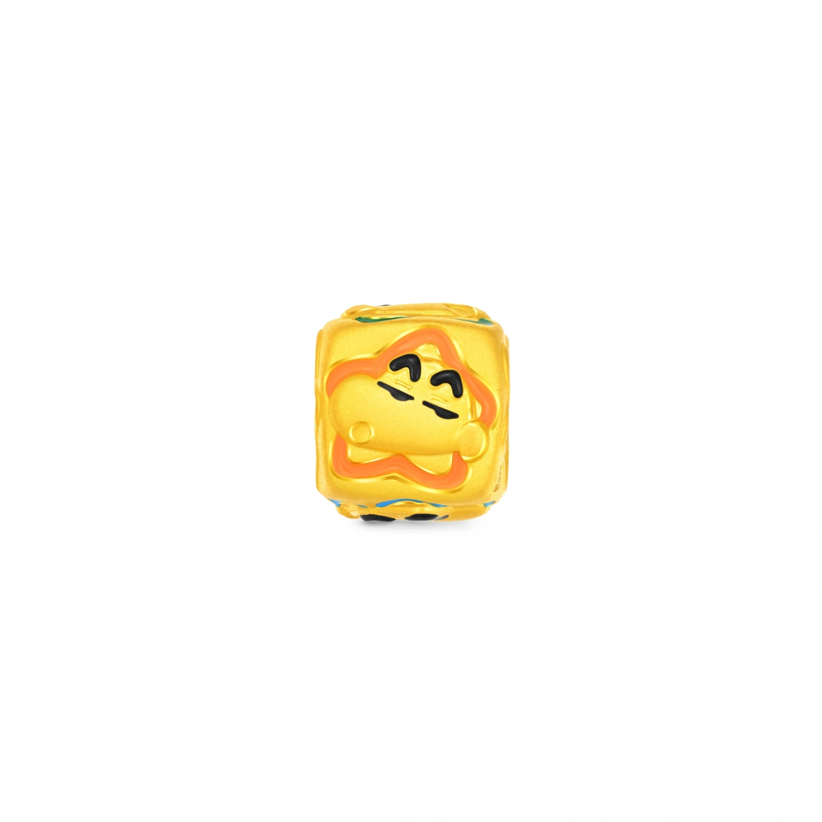 Shinchan Dice 999 Gold charm