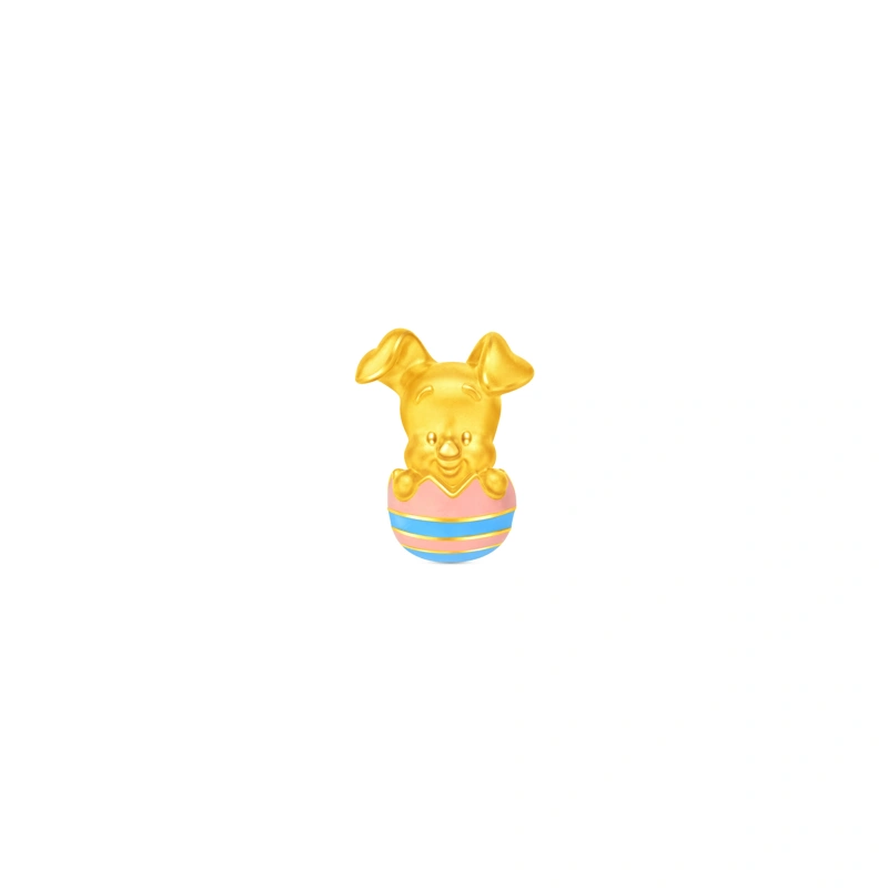 小豬999足金工藝精品串飾