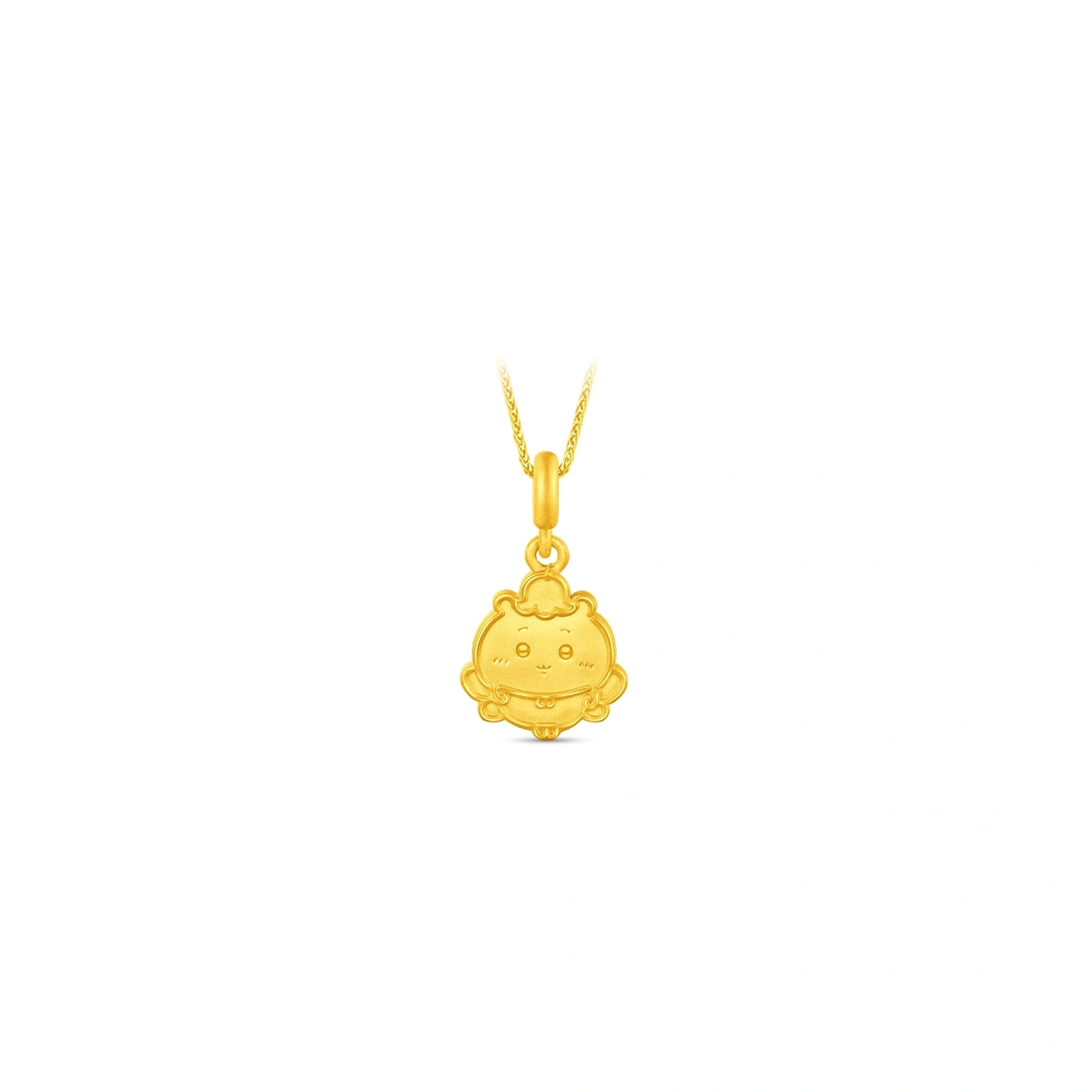 Chiikawa 999 Gold pendant