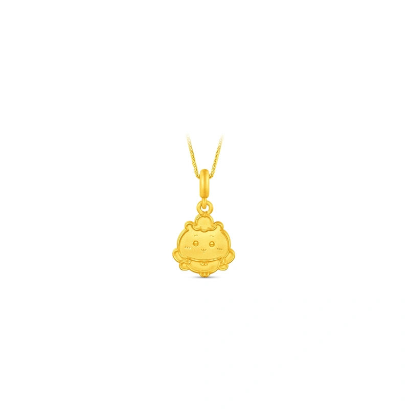 Chiikawa 999 Gold pendant