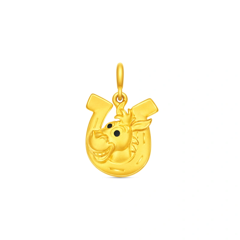 Bullseye 999 Gold charm