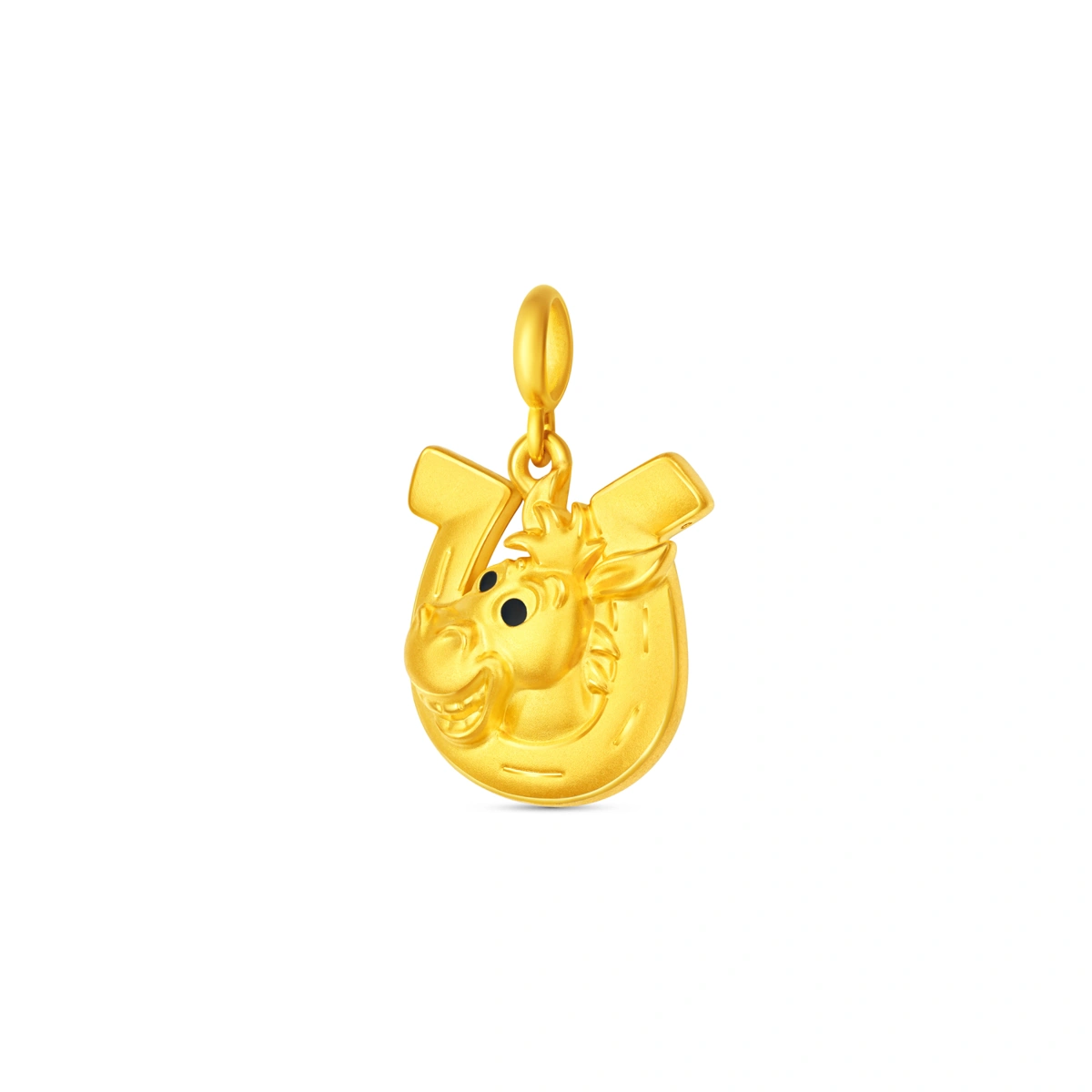 Bullseye 999 Gold charm