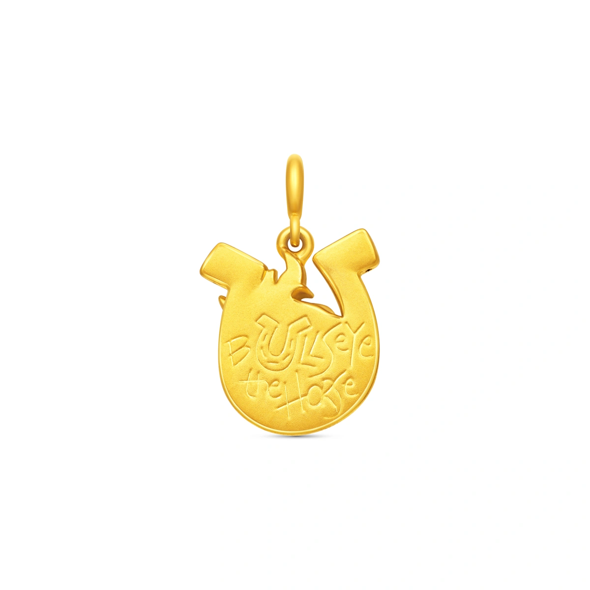 Bullseye 999 Gold charm