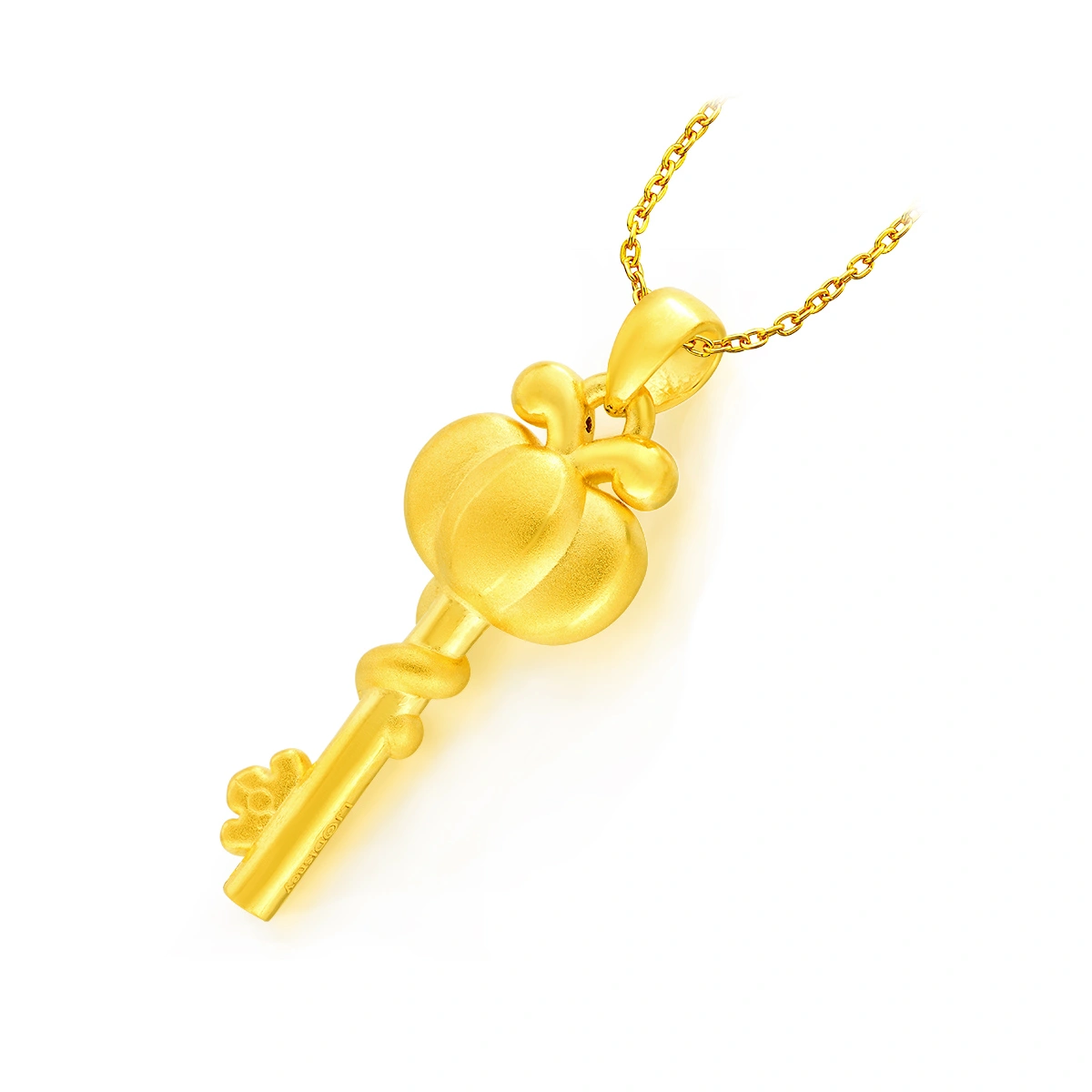 Cinderella 999 Gold pendant