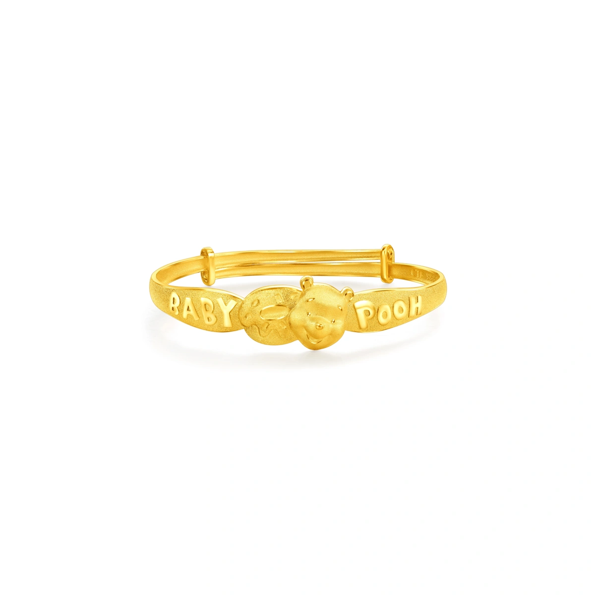 Winnie The Pooh 999.9 Gold Baby bangle