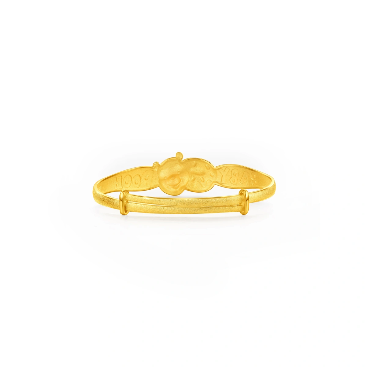 Winnie The Pooh 999.9 Gold Baby bangle