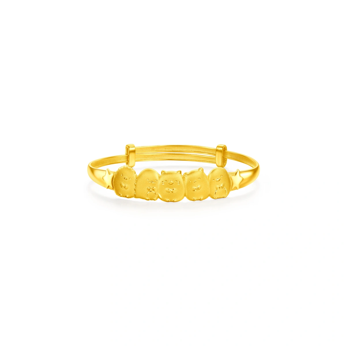 Sumikkogurashi 999.9 Gold Baby bangle