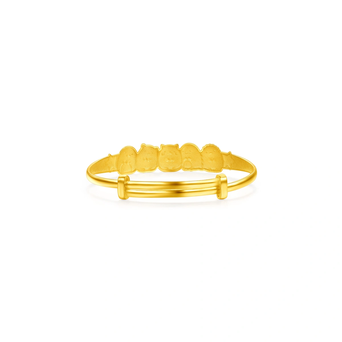 Sumikkogurashi 999.9 Gold Baby bangle