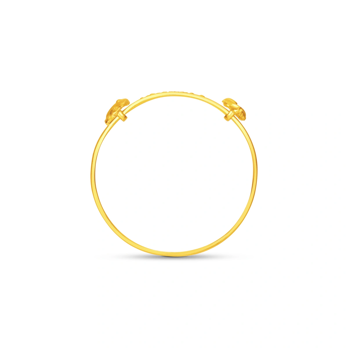 「龍鳳寶寶」999足金工藝精品童裝禮鐲