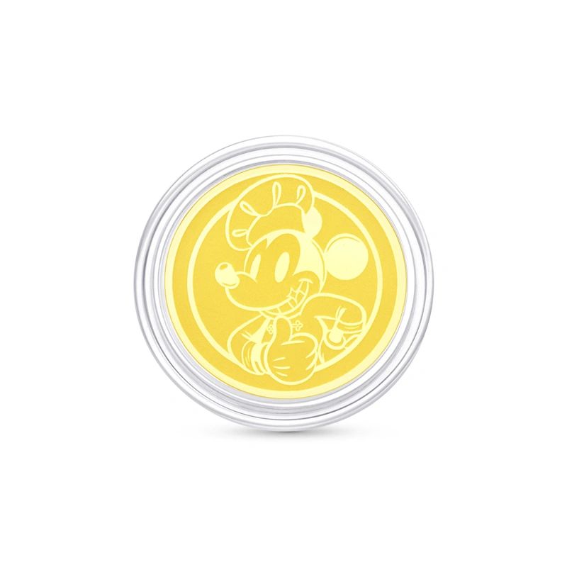 Peace Mickey Mouse 999.9 Gold coin