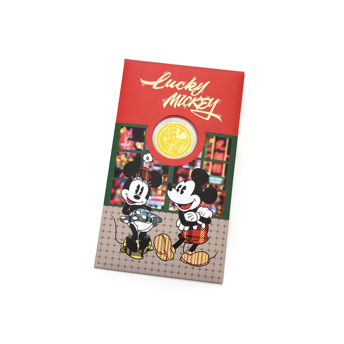 Peace Mickey Mouse 999.9 Gold coin