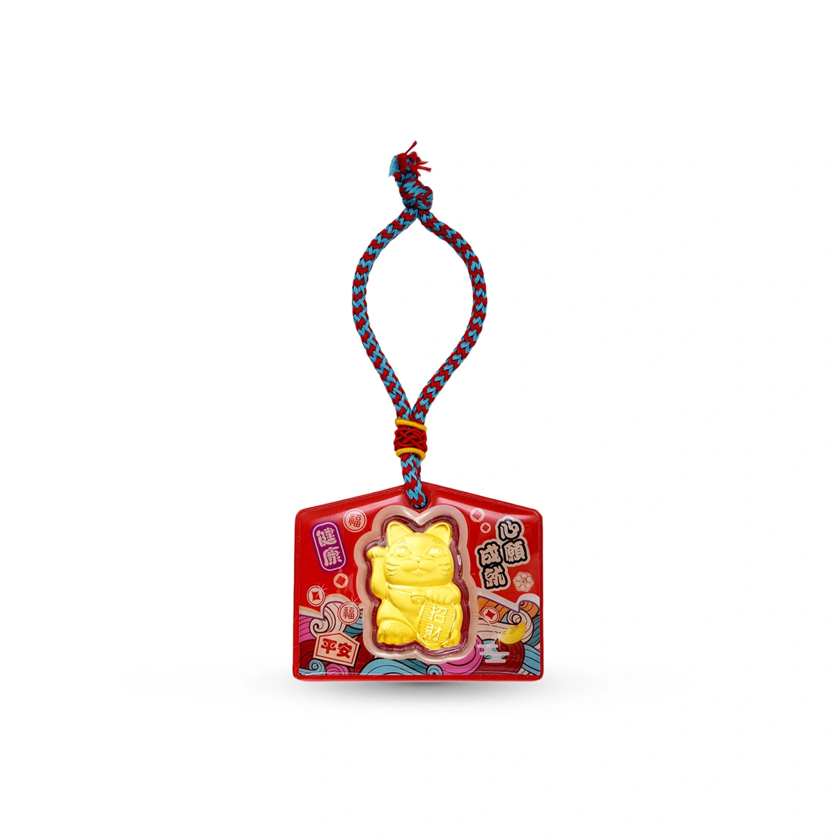 招財貓999.9黃金工藝精品金章