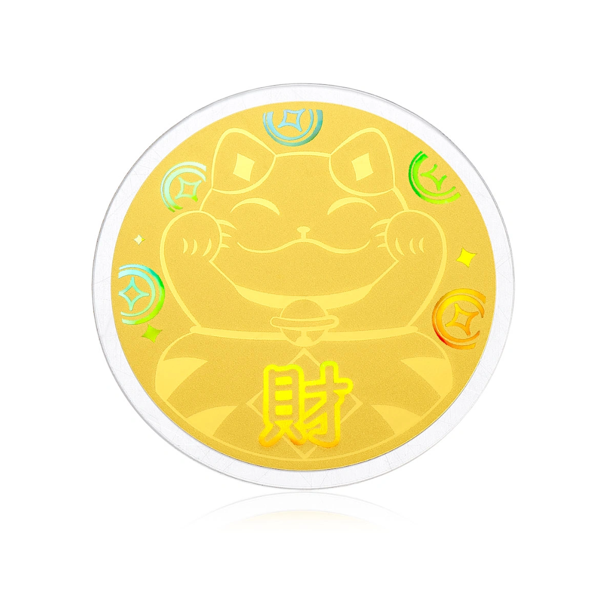 Fortune Cat 999 Gold Coin (Gift)