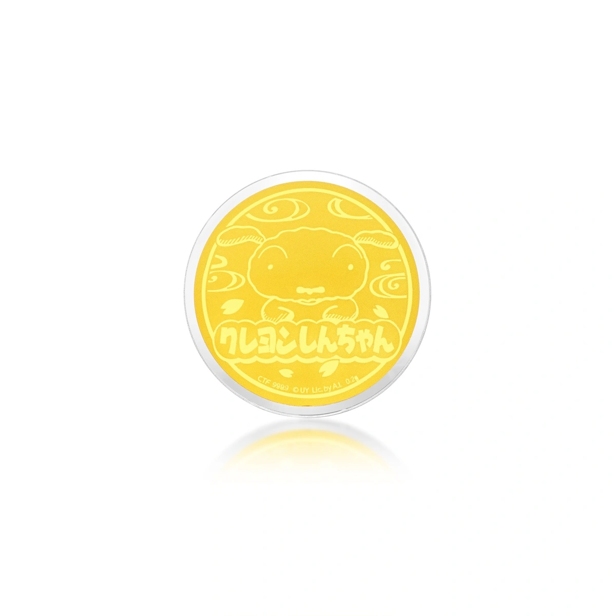 Shinchan 999.9 Gold coin