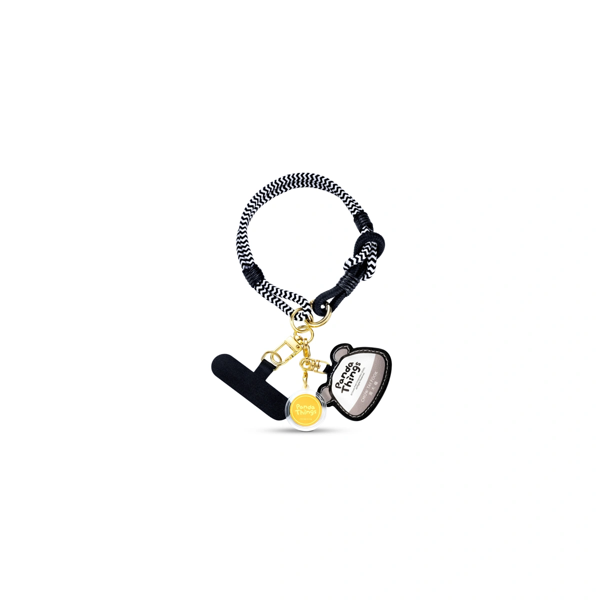 Sweet YingYing 999.9 Gold coin with Panda Mobile Strap