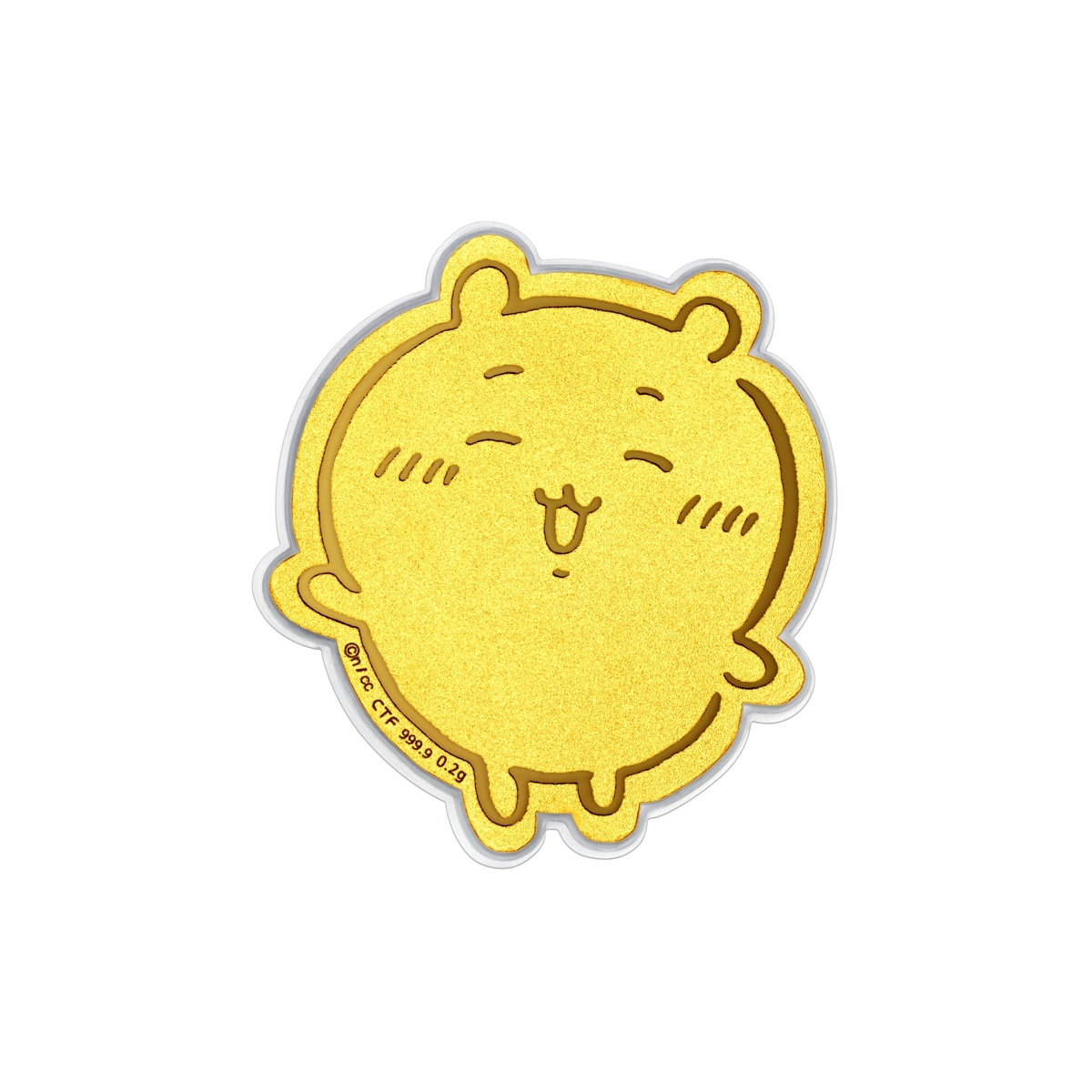 小白999.9黃金工藝精品金章