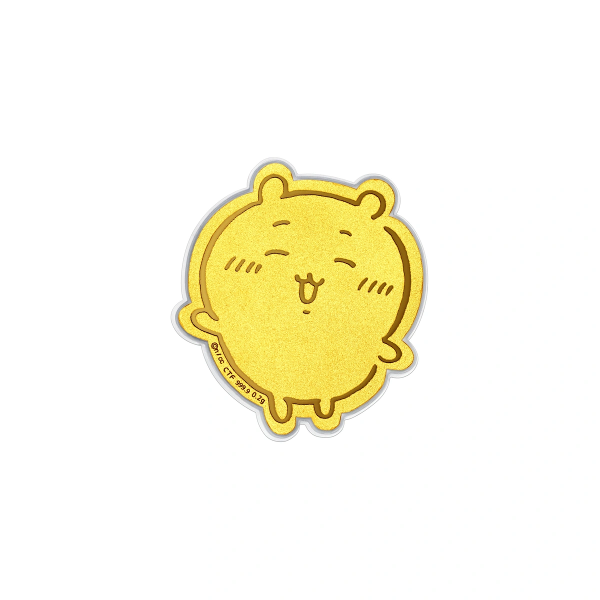 小白999.9黃金工藝精品金章