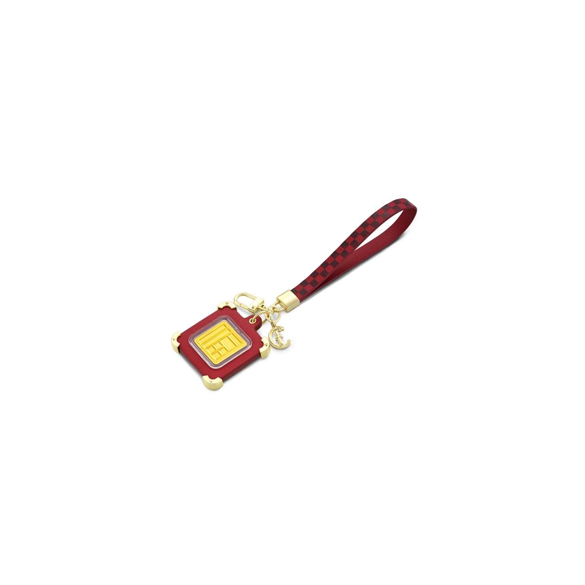 999.9 Gold Coin Bag Charm
