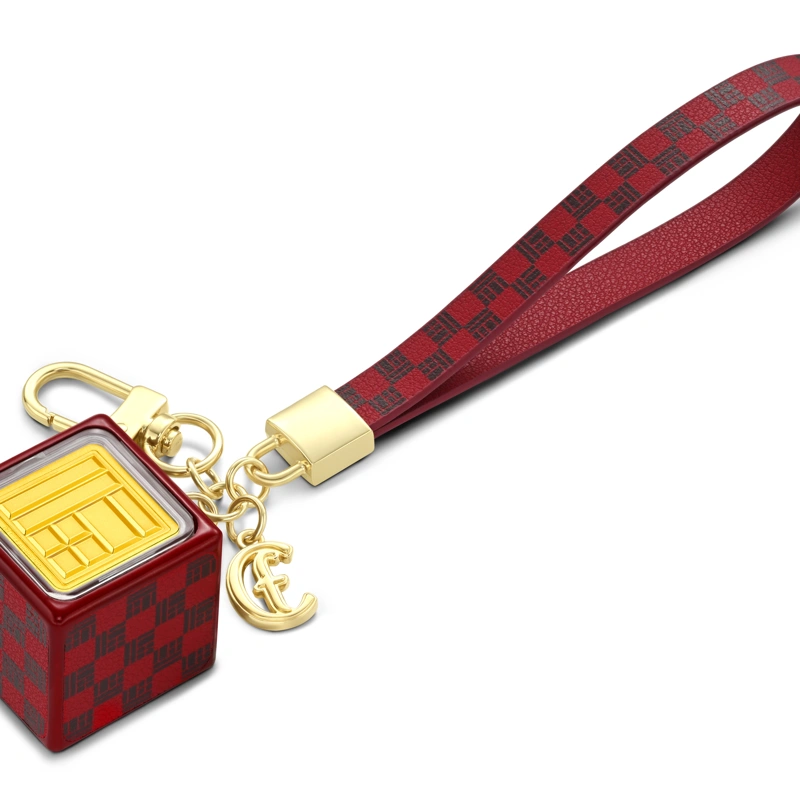 999.9 Gold Coin Bag Charm