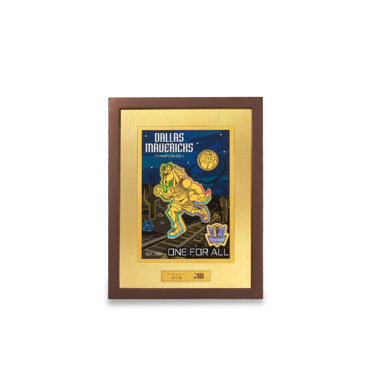 &ldquo;Lone Ranger&rdquo; Mascot 999.9 Gold coin