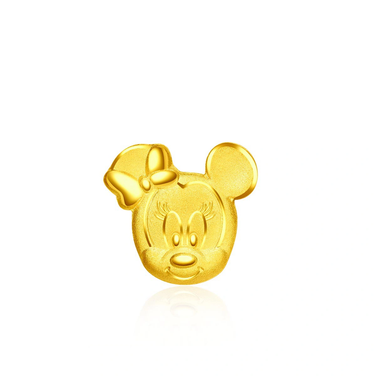 Minnie Mouse 999.9 Gold earring (Single)