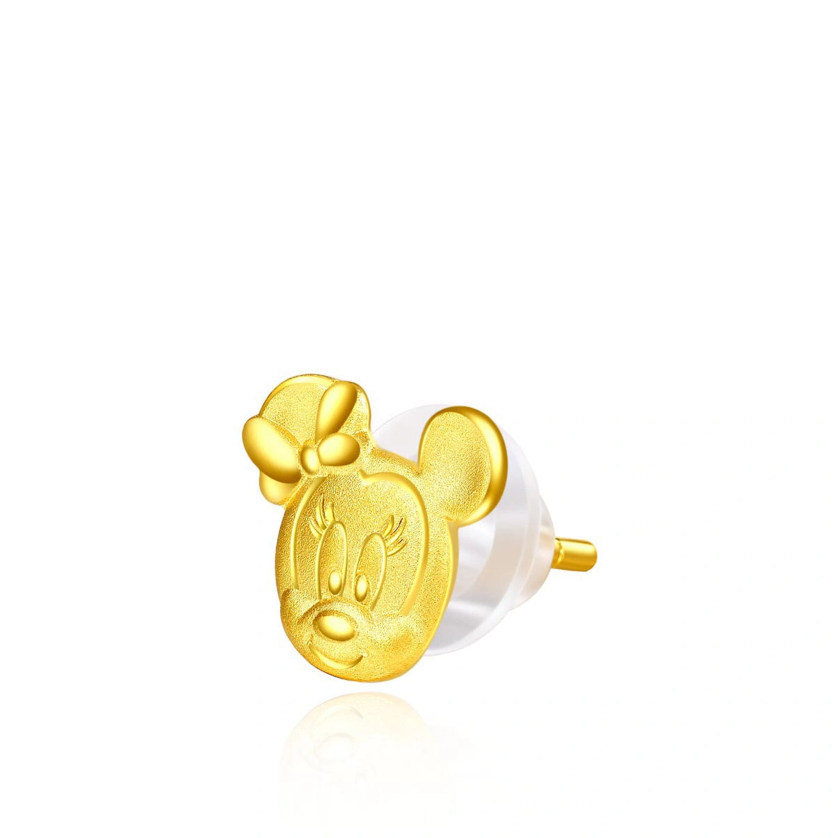 Minnie Mouse 999.9 Gold earring (Single)